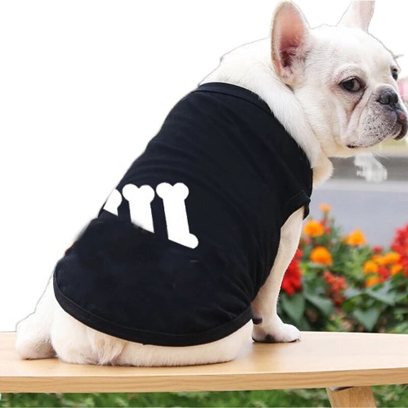 Ropa de algodón para perros pequeños, medianos grandes, camiseta verano para Chihuahua, Labrador, novedad de 2022 Tienda Mascotas